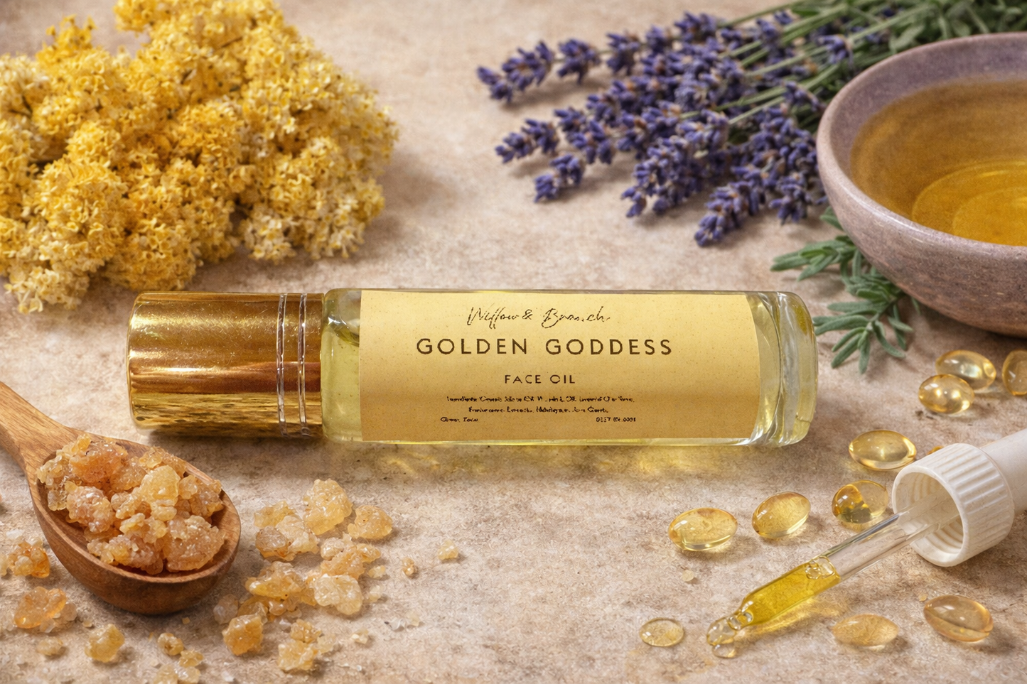 Golden Goddess Botanical Serum