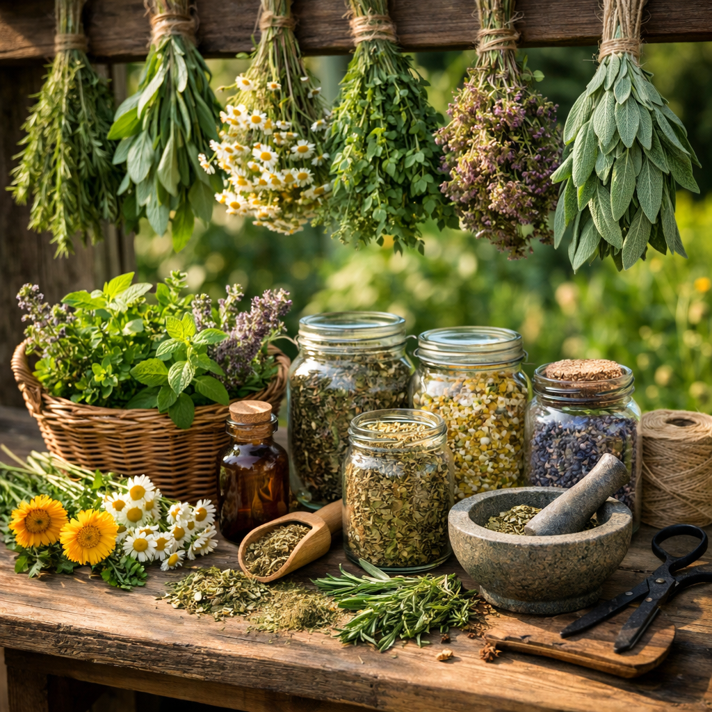 The Benefits of Growing and Drying Your Own Herbs