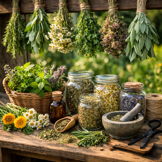 The Benefits of Growing and Drying Your Own Herbs