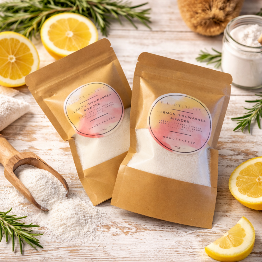 Lemon Dishwasher Powder