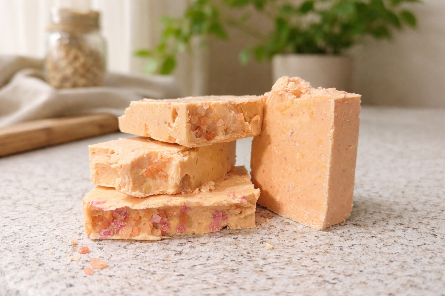 Pink Himalayan Salt Grapefruit Soap